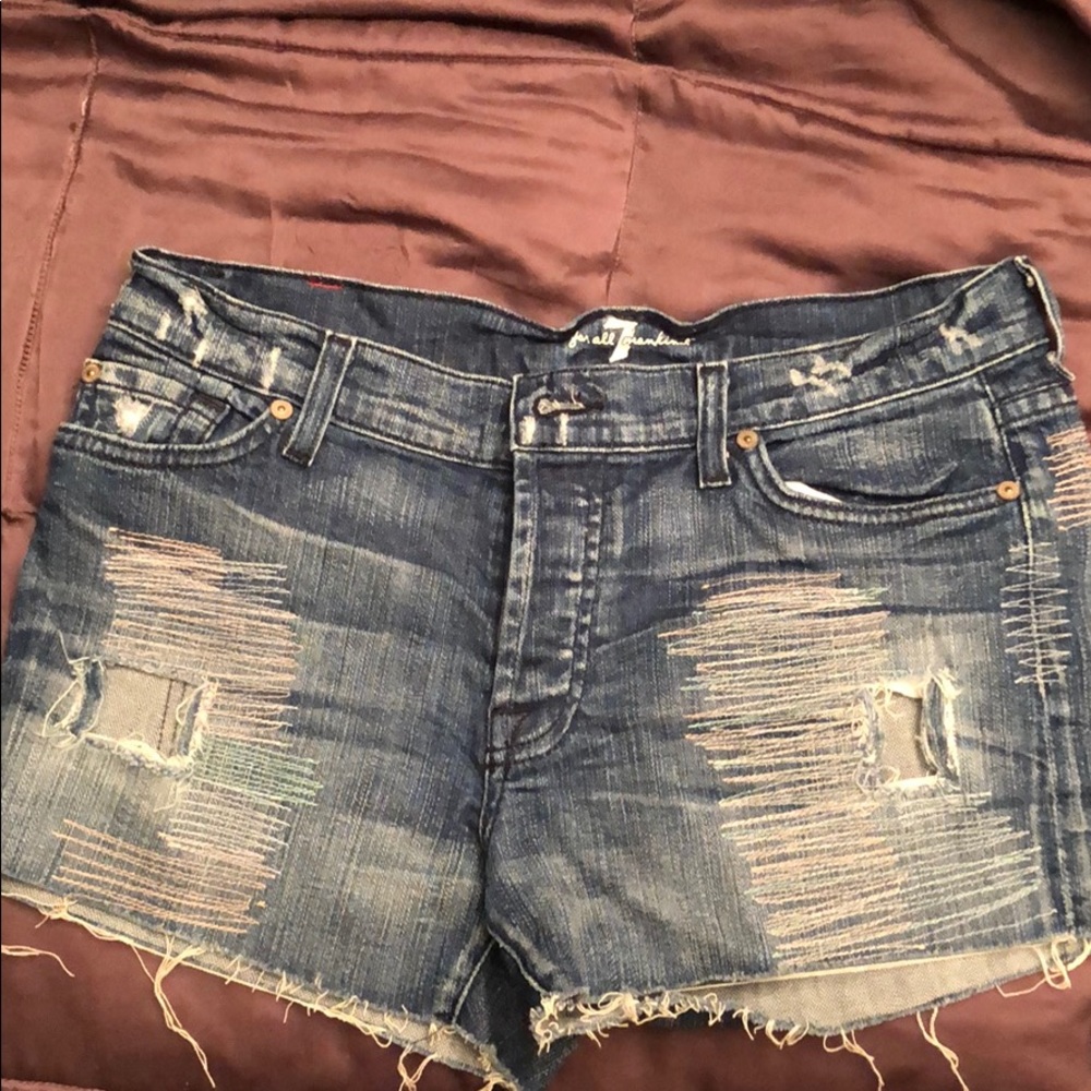 Jean shorts